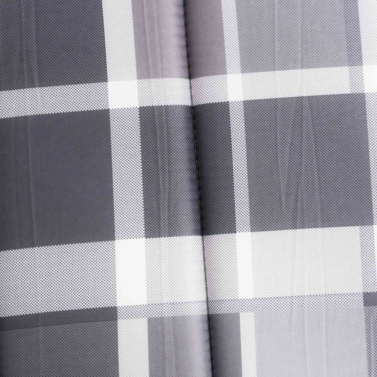 Sonnenliegen-Auflage Grau 180x60x4 cm Oxford-Gewebe