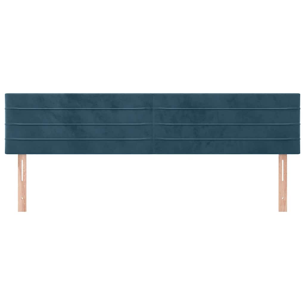 Kopfteil Hellgrau 80x5x118/128 cm Samt