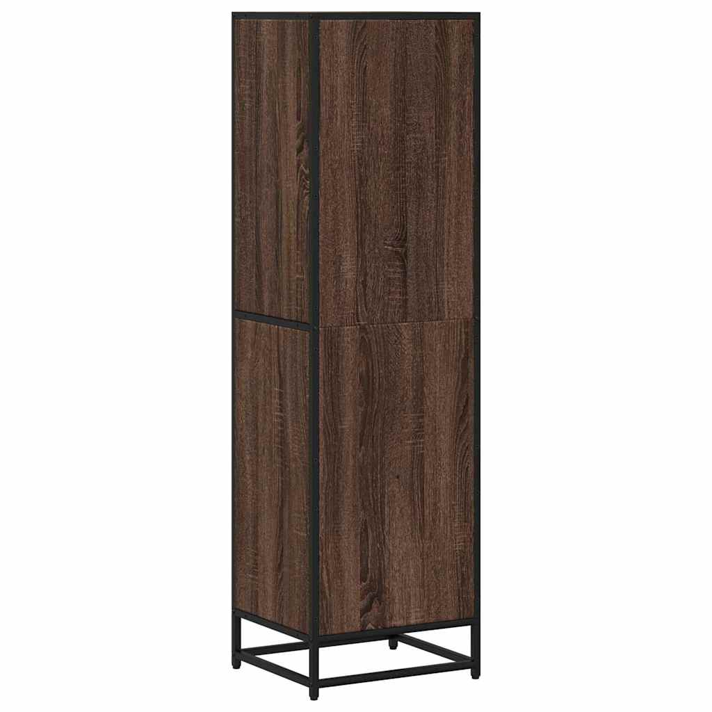 Bücherregal Schwarz 60x35x139 cm Holzwerkstoff
