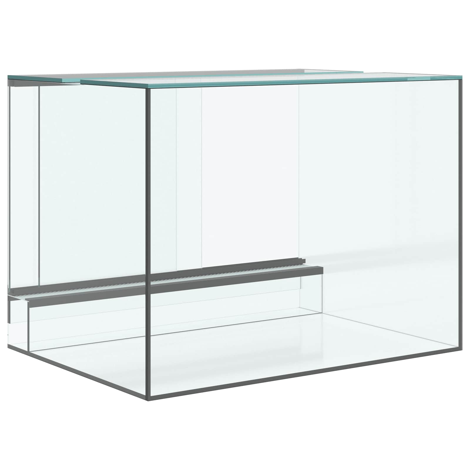 Terrarium mit Speicher Transparent 30 x 30 x 30 cm Glas