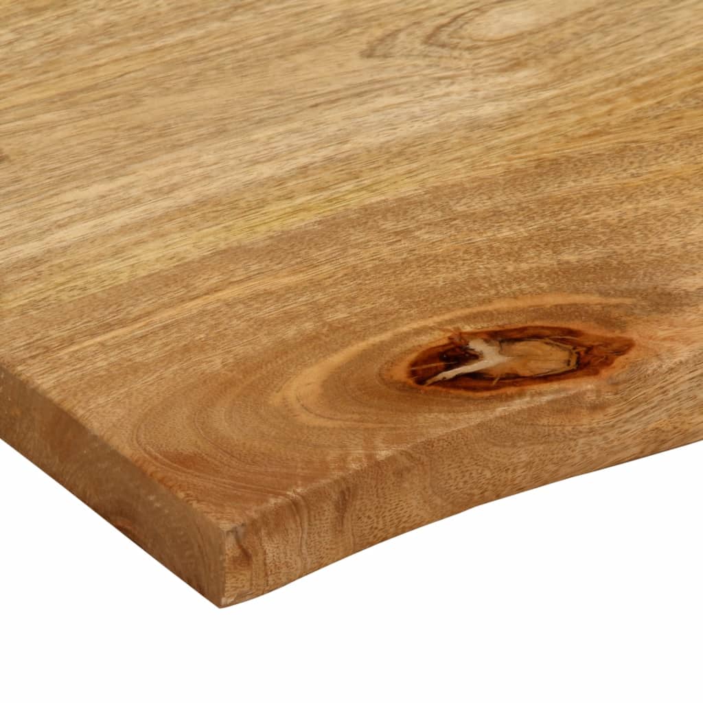 Wandregal 40x20x2,5 cm Rechteckig Massivholz Akazie Baumkante