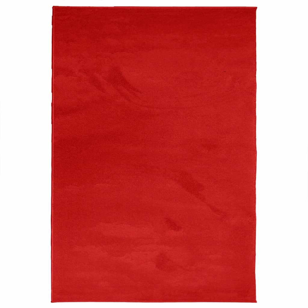 Teppich OVIEDO Kurzflor Anthrazit 120x120 cm