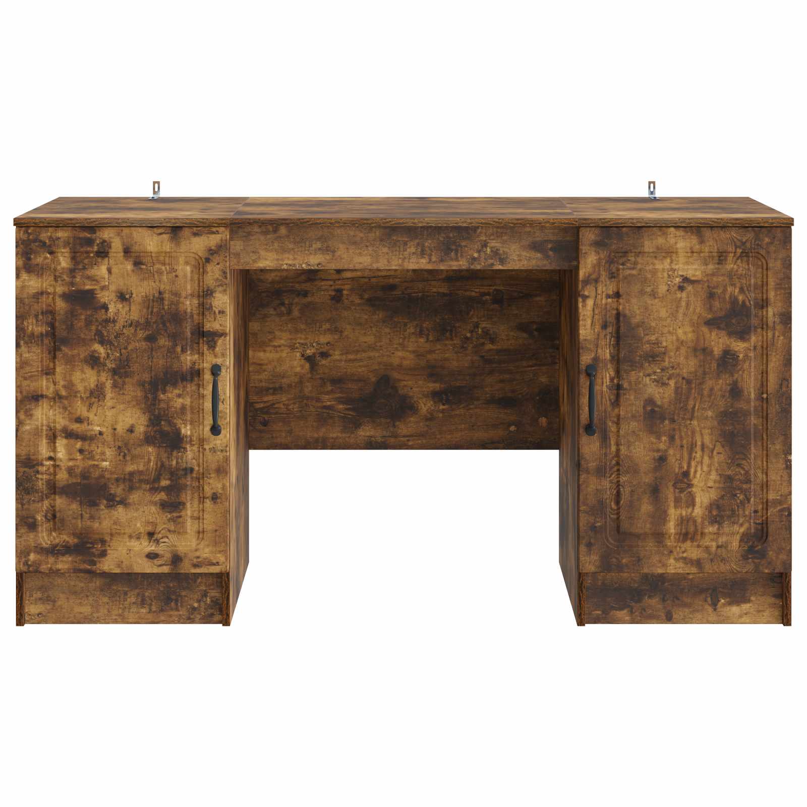 Schreibtisch mit Regal Schwarz 142,5 x 50 x 75 cm Holzwerkstoff