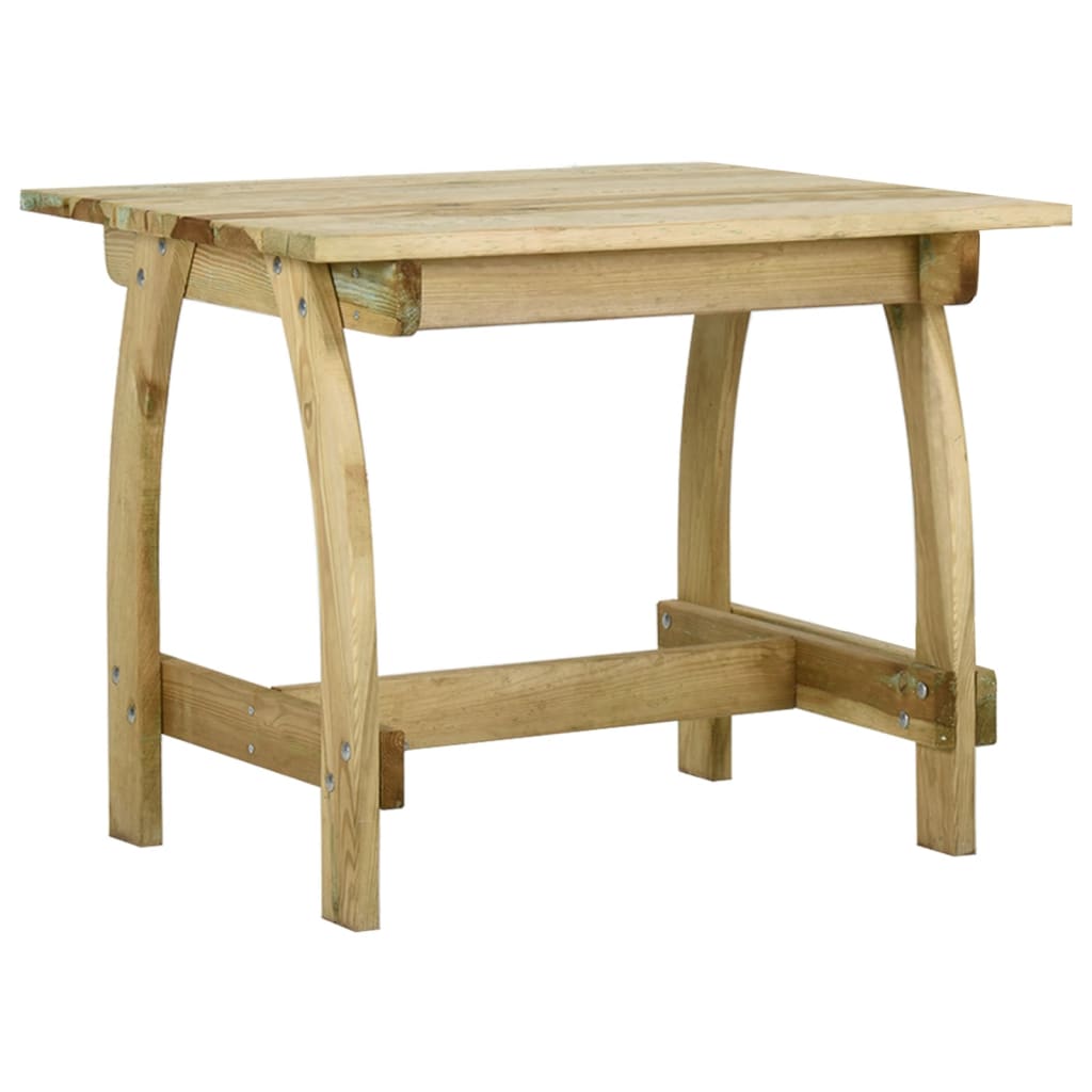 Gartentisch 160x74x75 cm Kiefernholz Imprägniert