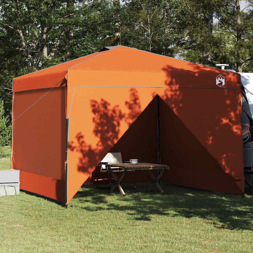 Pavillon-Zelt Blau 290 x 290 x 251 cm Stoff