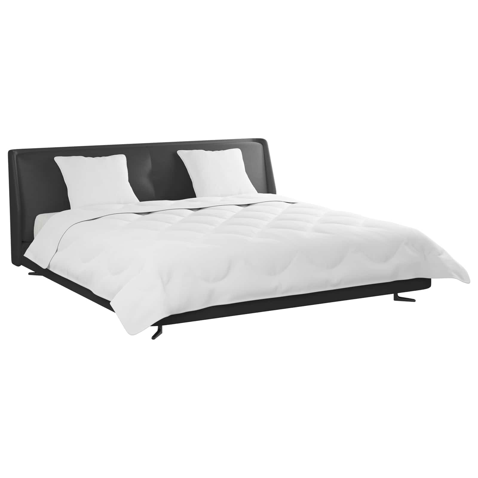 Sommerdecke mit Kissen 3 pcs Weiß Mikrofaser
