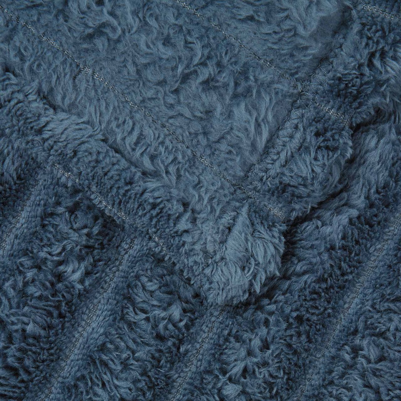 Überwurfdecke Beige 150 x 130 cm Fleece