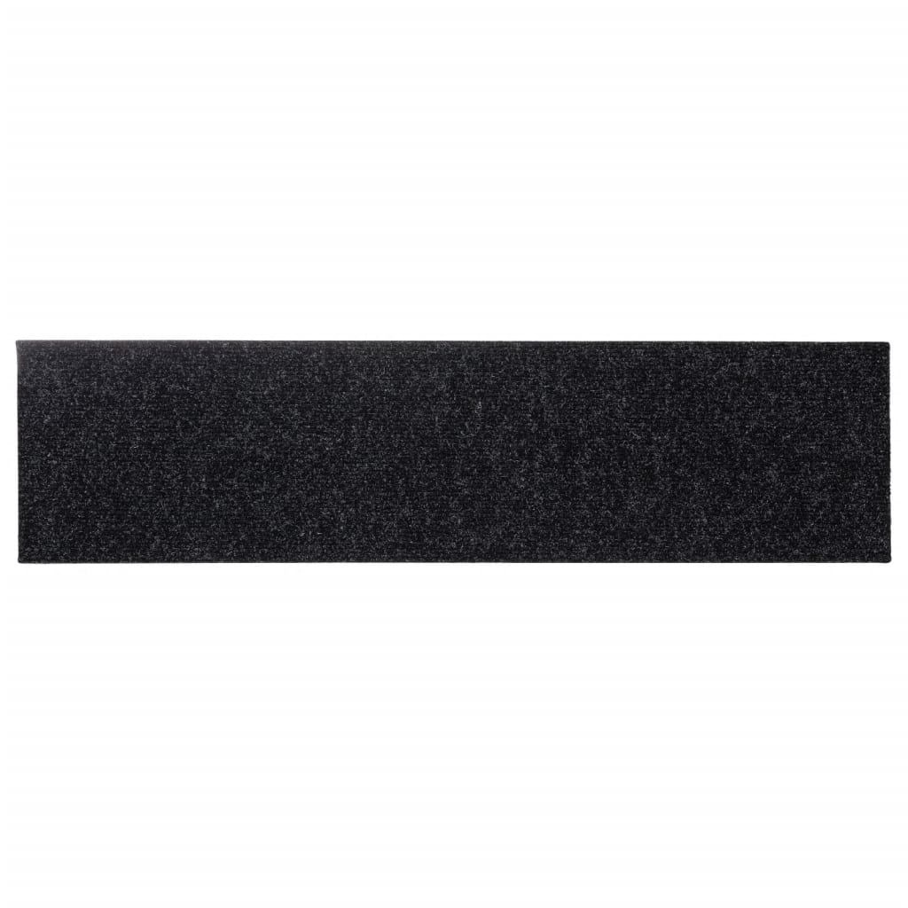 Stufenmatten Selbstklebend 15 Stk. 60x25 cm Hellbraun Rechteckig
