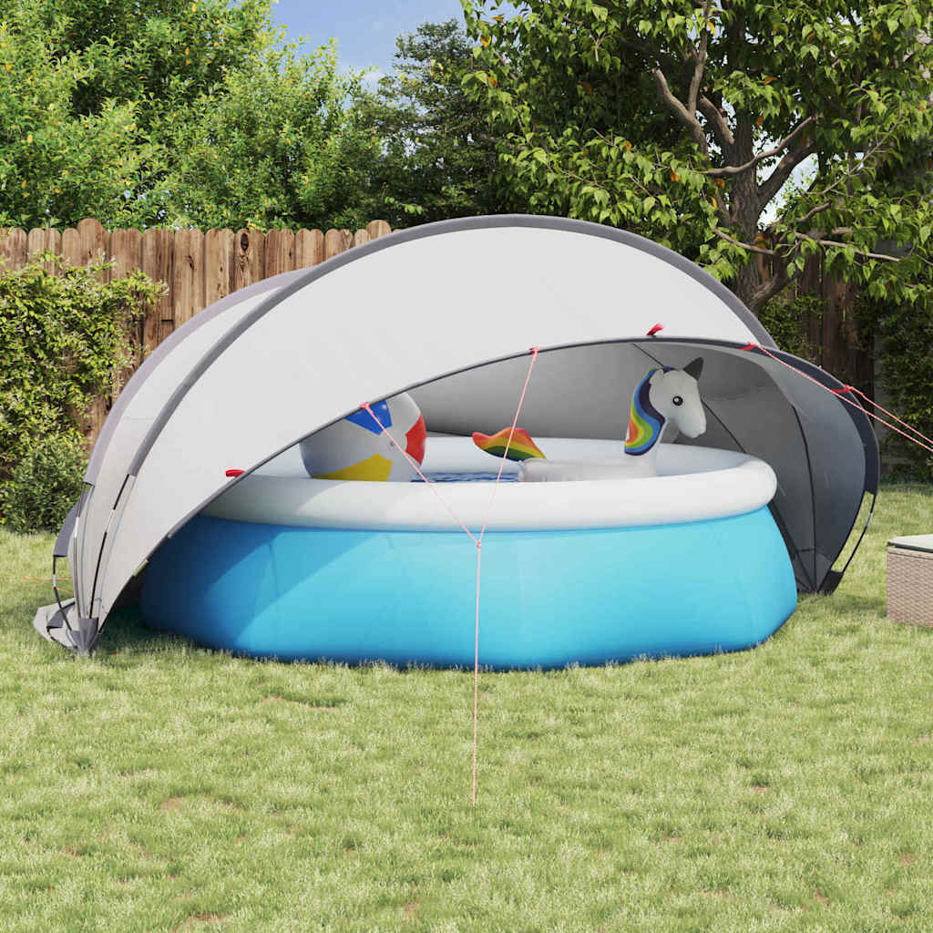 Pool-Dome 336 x 322 x 160 cm 185T Polyester mit PU-Beschichtung