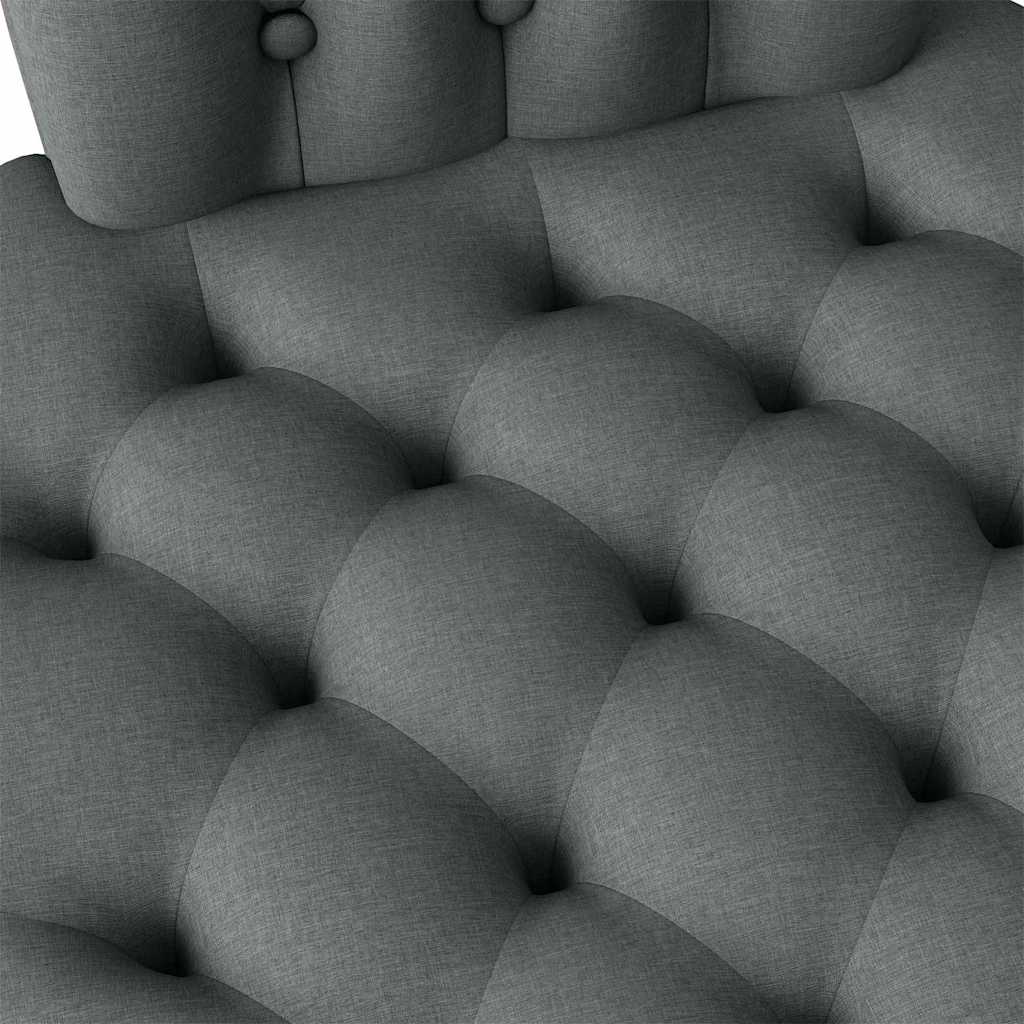 Schlafsessel Hellgrau 56,5 x 70 x 110 cm Stoff