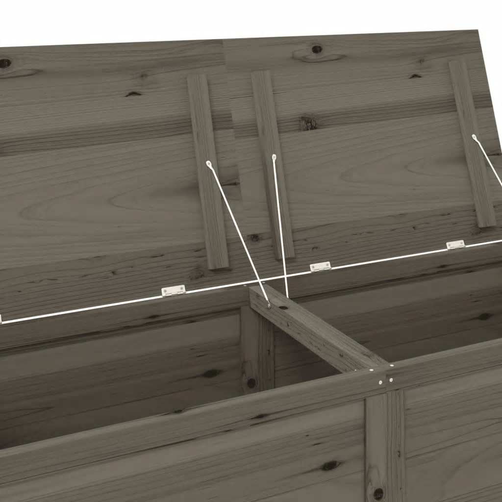 Outdoor-Kissenbox 50x50x56 cm Massivholz Tanne