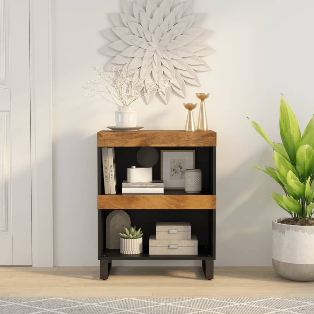 Beistelltisch 60x33x75 cm Massivholz Akazie