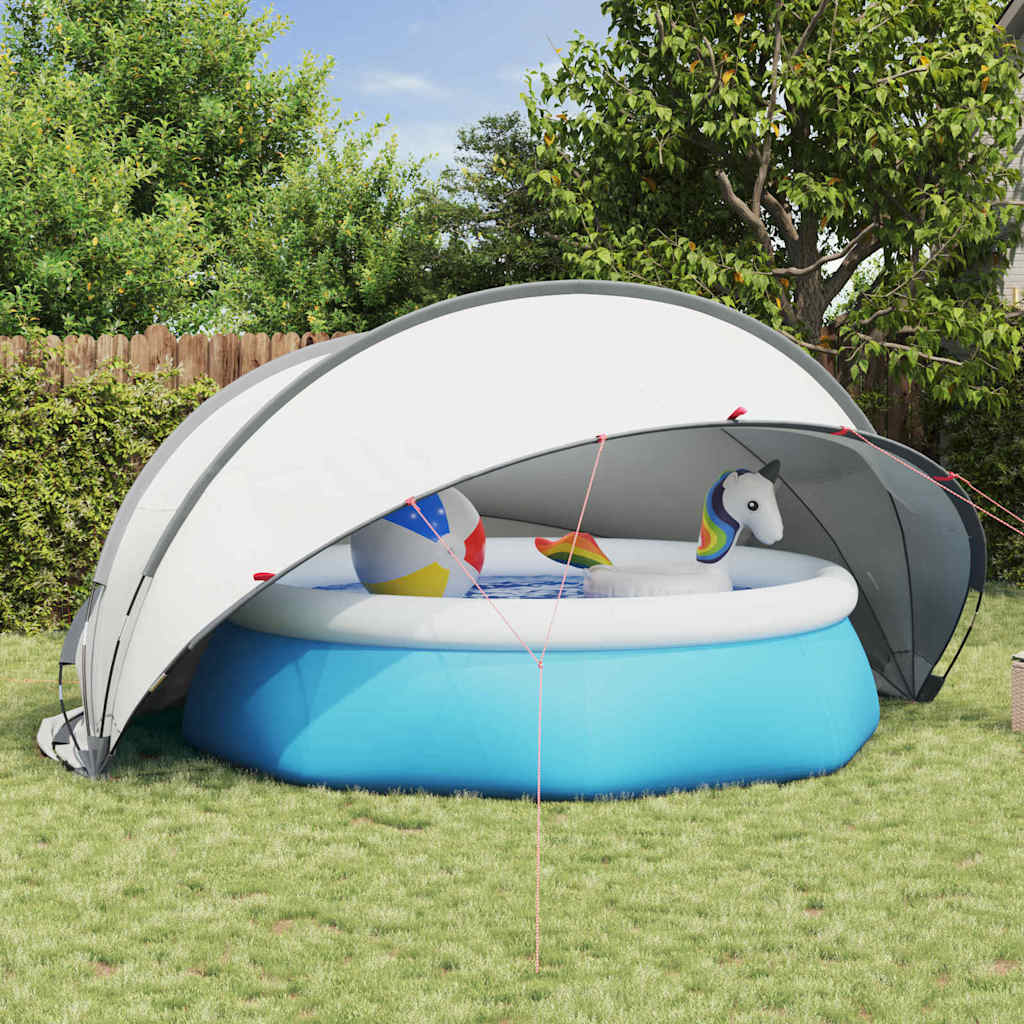 Pool-Dome 336 x 322 x 160 cm 185T Polyester mit PU-Beschichtung