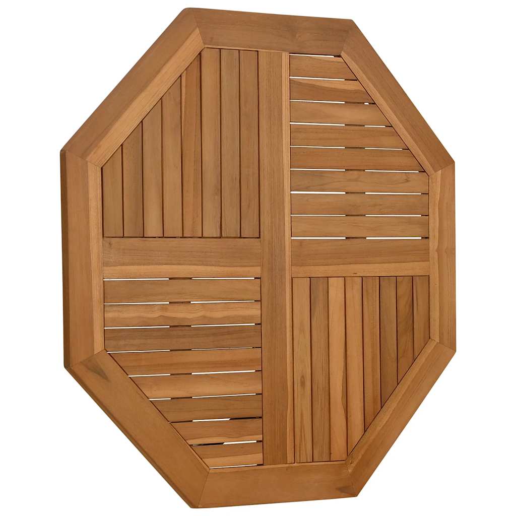 Tischplatte Massivholz Teak Rund 2,5 cm 40 cm