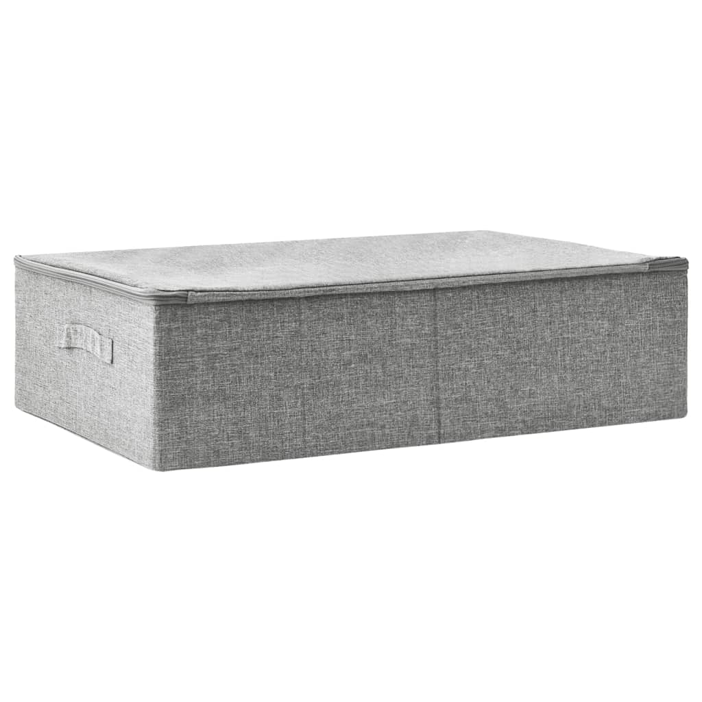Aufbewahrungsbox Stoff 70x40x18 cm Anthrazit