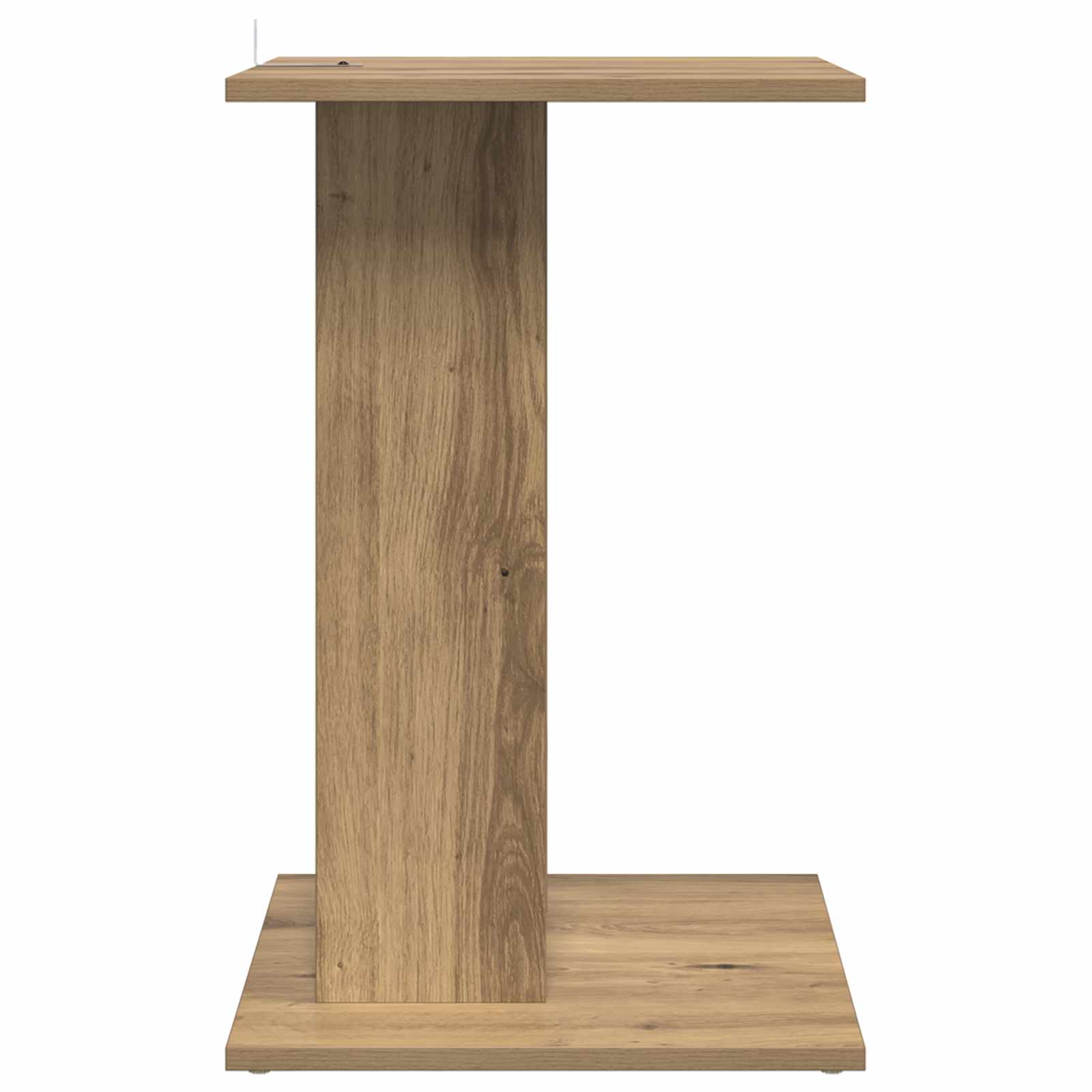 Beistelltisch Weiß 45 x 40 x 62,5 cm Holzwerkstoff