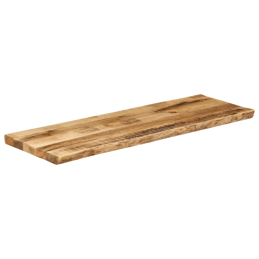 Tischplatte 40x40x2,5 cm Rechteckig Massivholz Akazie Baumkante