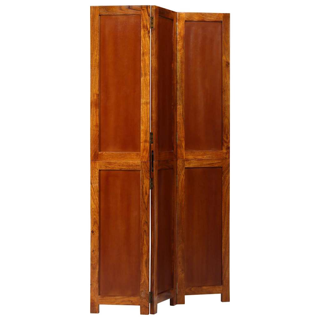 Raumteiler Honigbraun 105 x 1,5 x 160 cm Massivholz Akazie