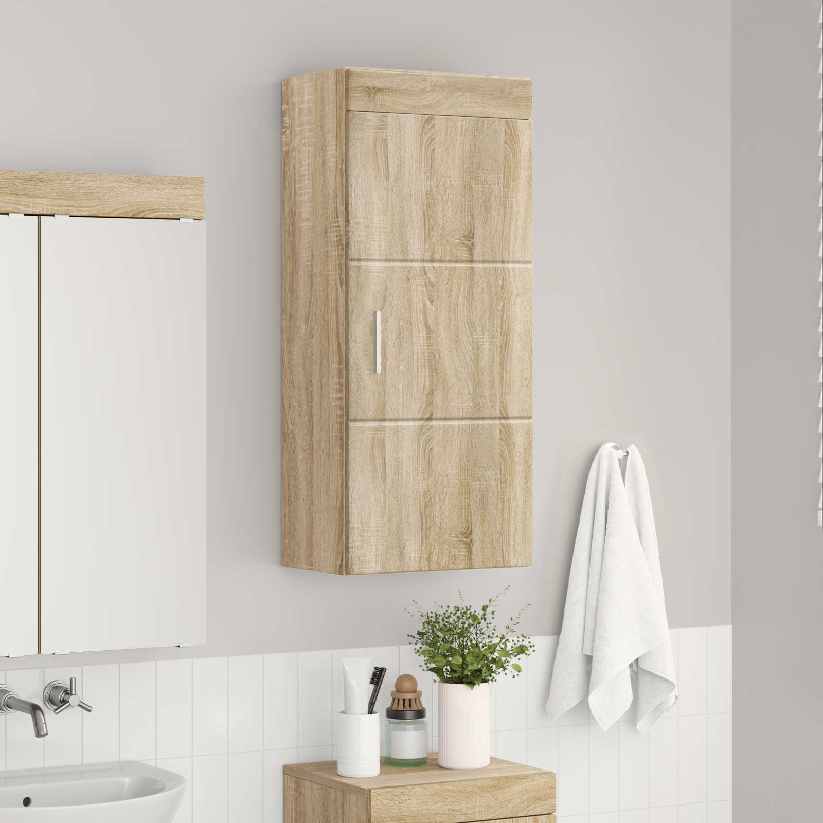 Badezimmermöbel-Set TULUM 2 pcs Weiß 60 x 34 x 63 cm