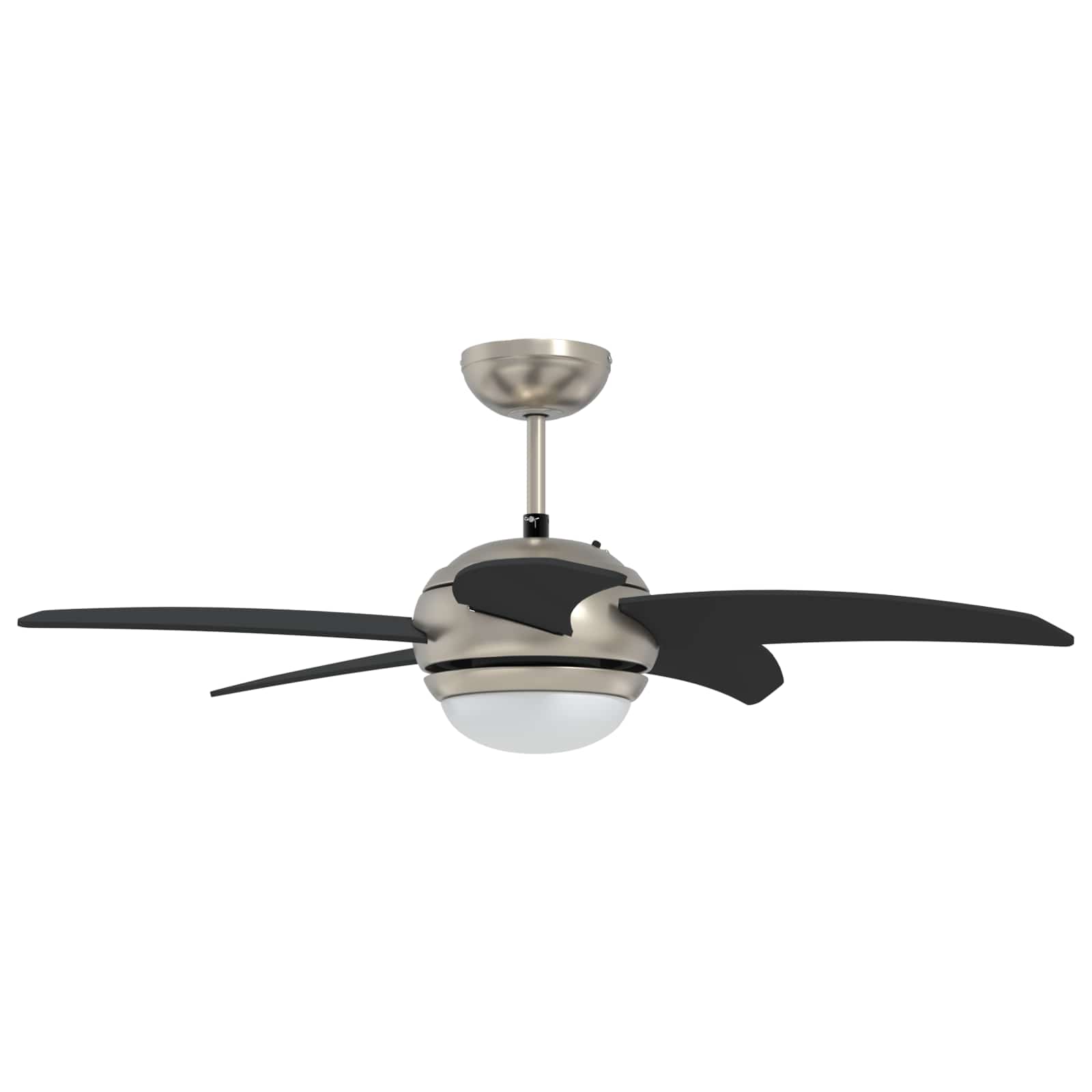Deckenventilator mit Licht und Fernbedienung Ø 130 cm Weiß