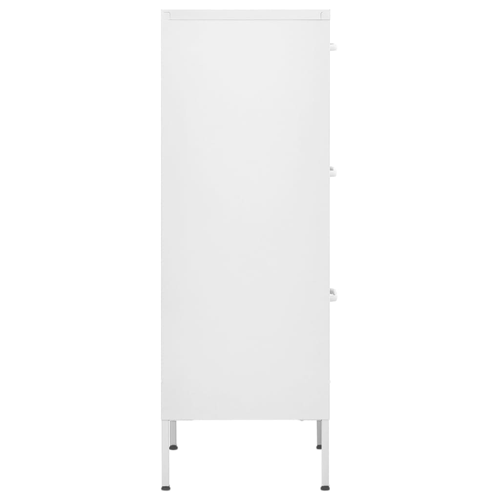 Beistellschrank Olivgrün 42,5x35x101,5 cm Stahl