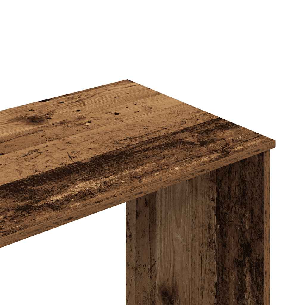 Schreibtisch mit Schubladen Weiß 102x50x76 cm Holzwerkstoff