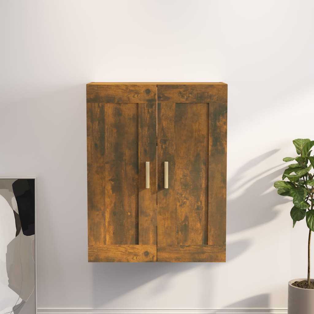 Wandschrank Weiß 69,5x32,5x90 cm Holzwerkstoff