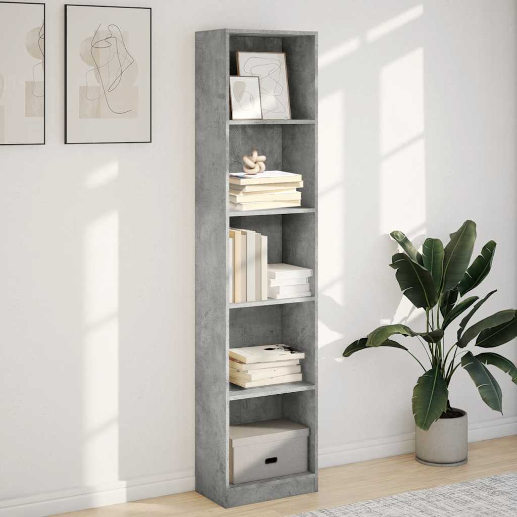 Bücherregal Weiß 40x24x75 cm Holzwerkstoff