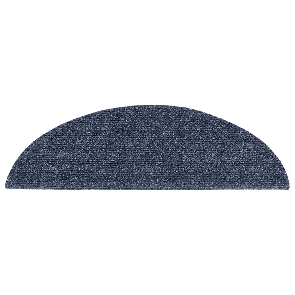 Stufenmatten Selbstklebend 15 Stk. 56x17x3 cm Hellbraun Halbrund