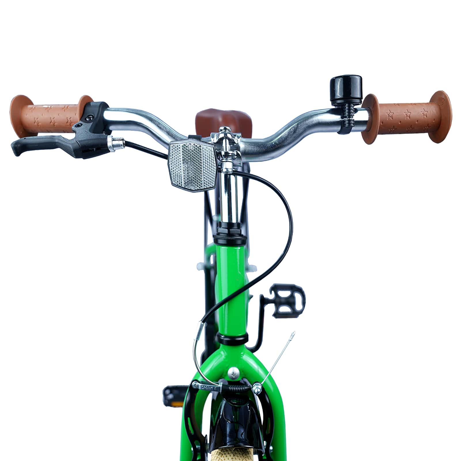 Kinderfahrrad 12 Zoll für 2-4 Jahre alt Schwarz