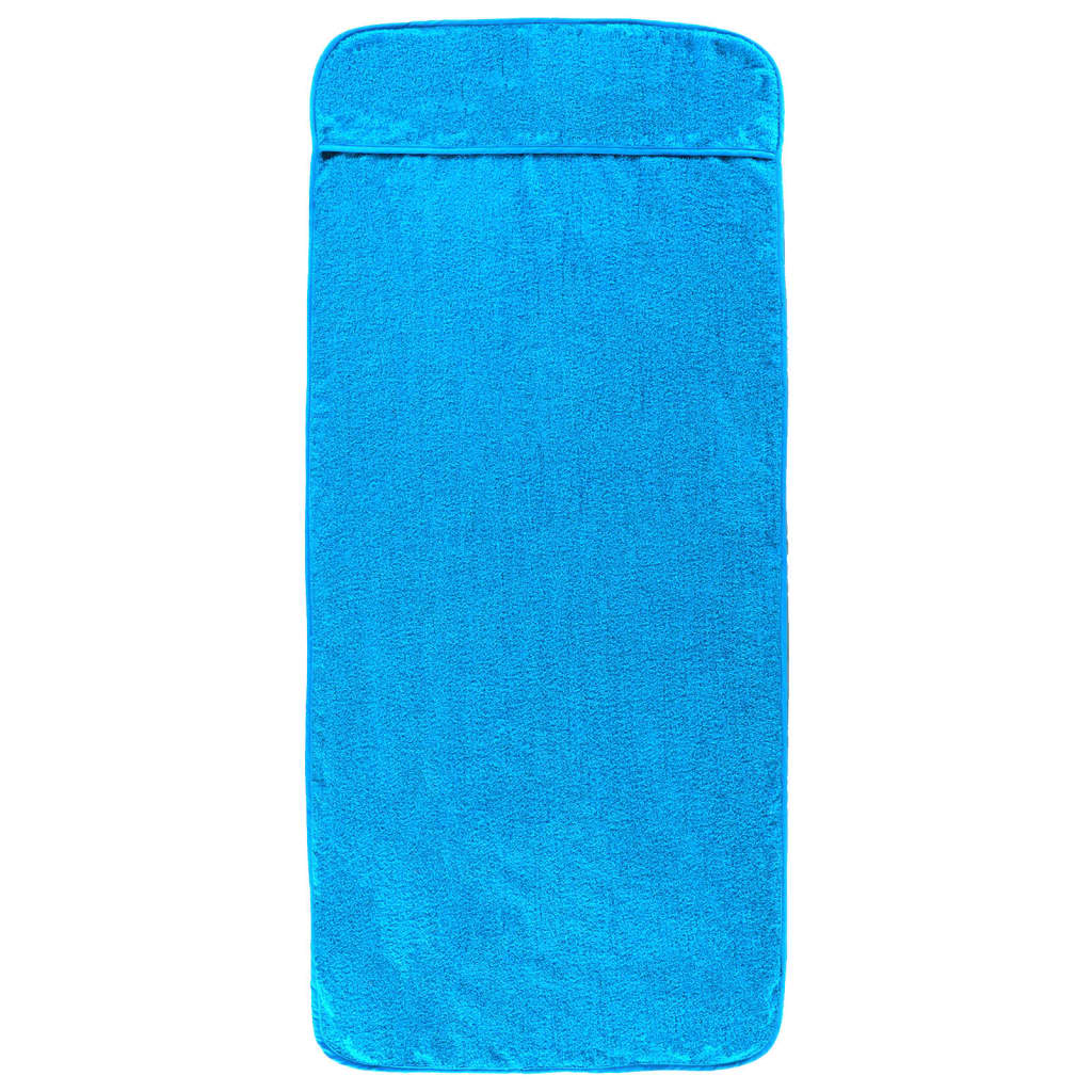 Strandtücher 4 Stk. Weiß 60x135 cm Stoff 400 GSM