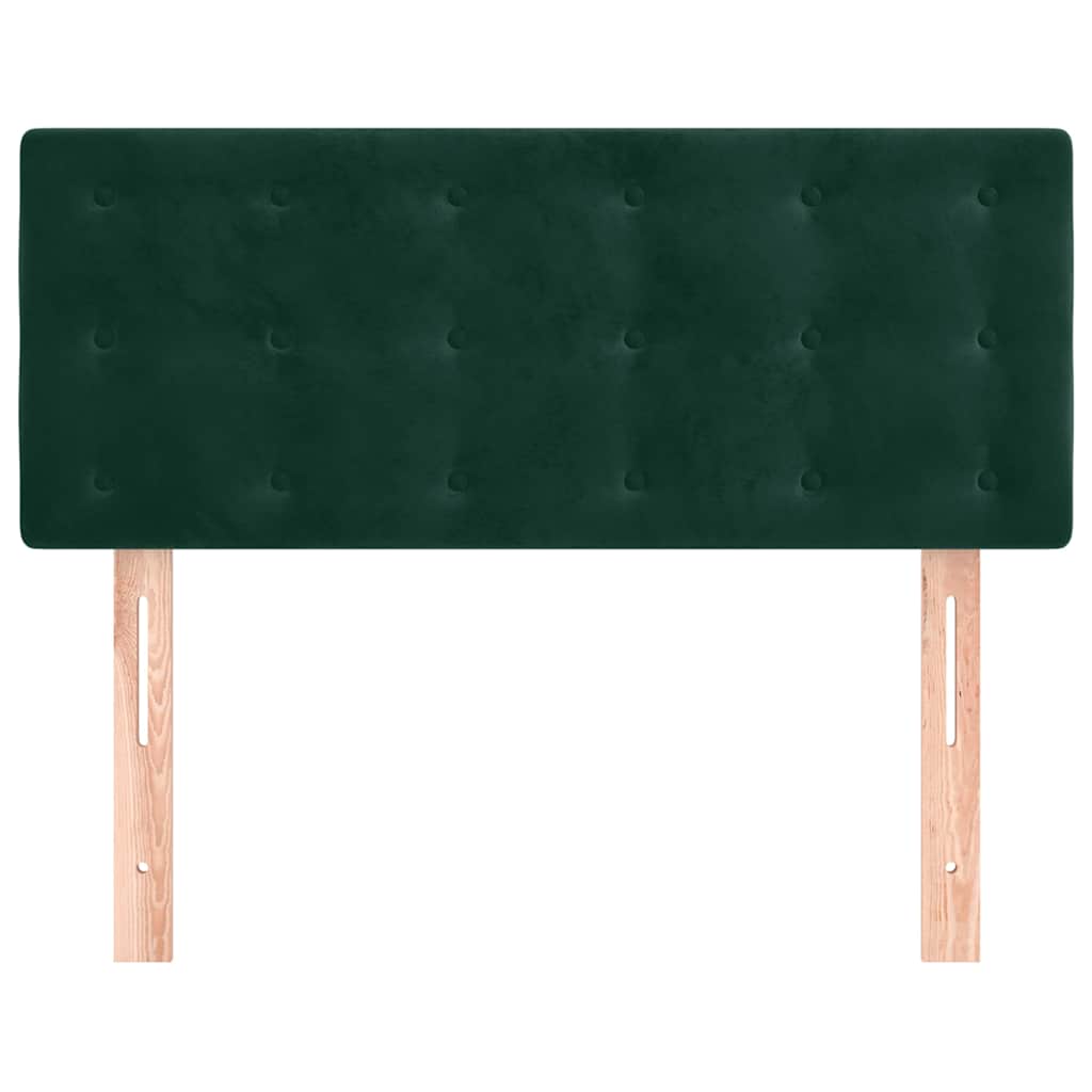Kopfteil Hellgrau 80x5x118/128 cm Samt