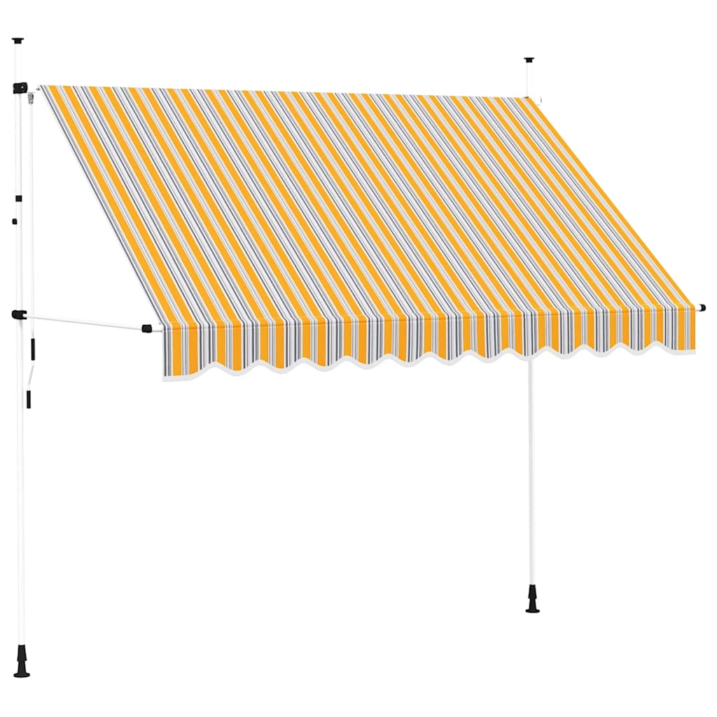 Einziehbare Markise Handbetrieben 150 cm Anthrazit