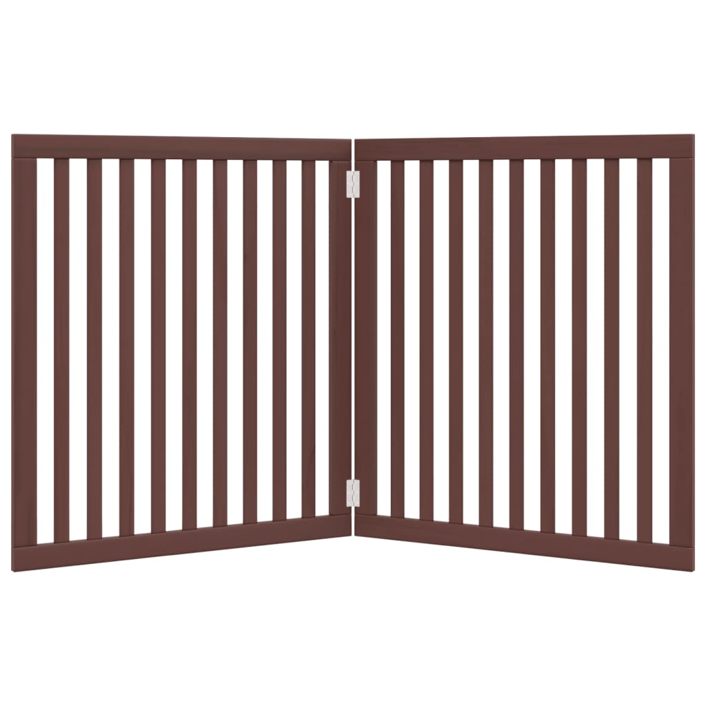 Hundegitter Faltbar 3 Paneele 150 cm Pappelholz