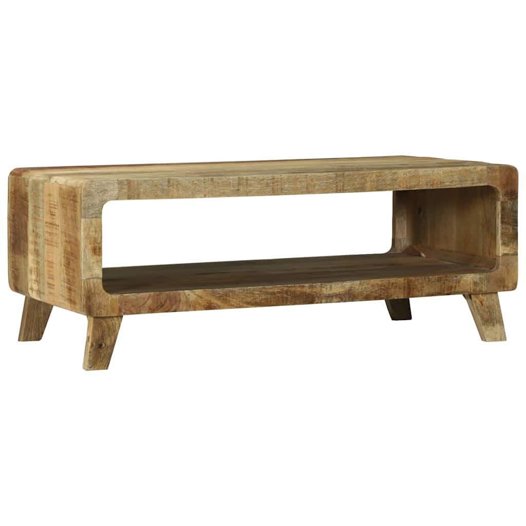 Couchtisch 90 x 50 x 35 cm Massives upgecyceltes Holz