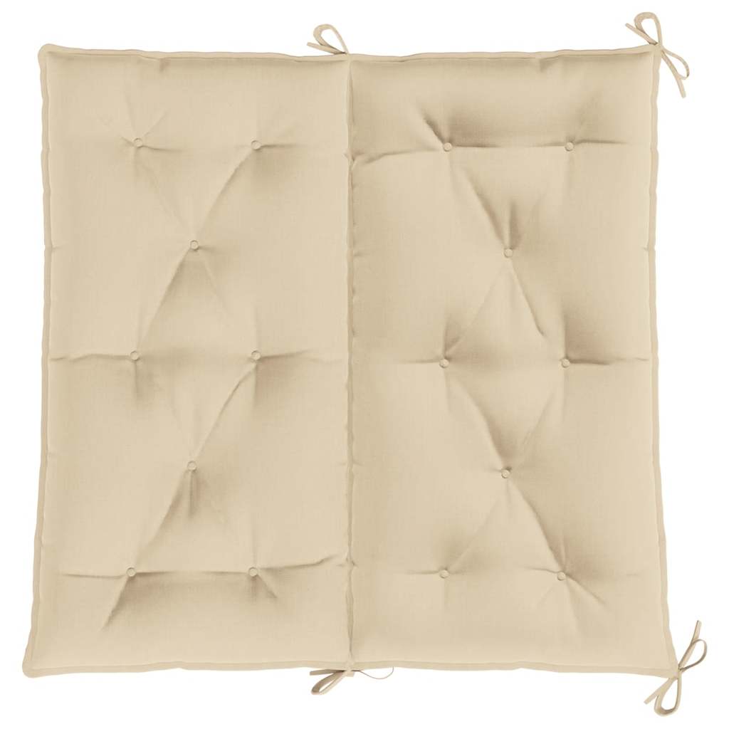 Gartenbank-Auflage Anthrazit 100x(50+50)x7 cm Oxford-Gewebe
