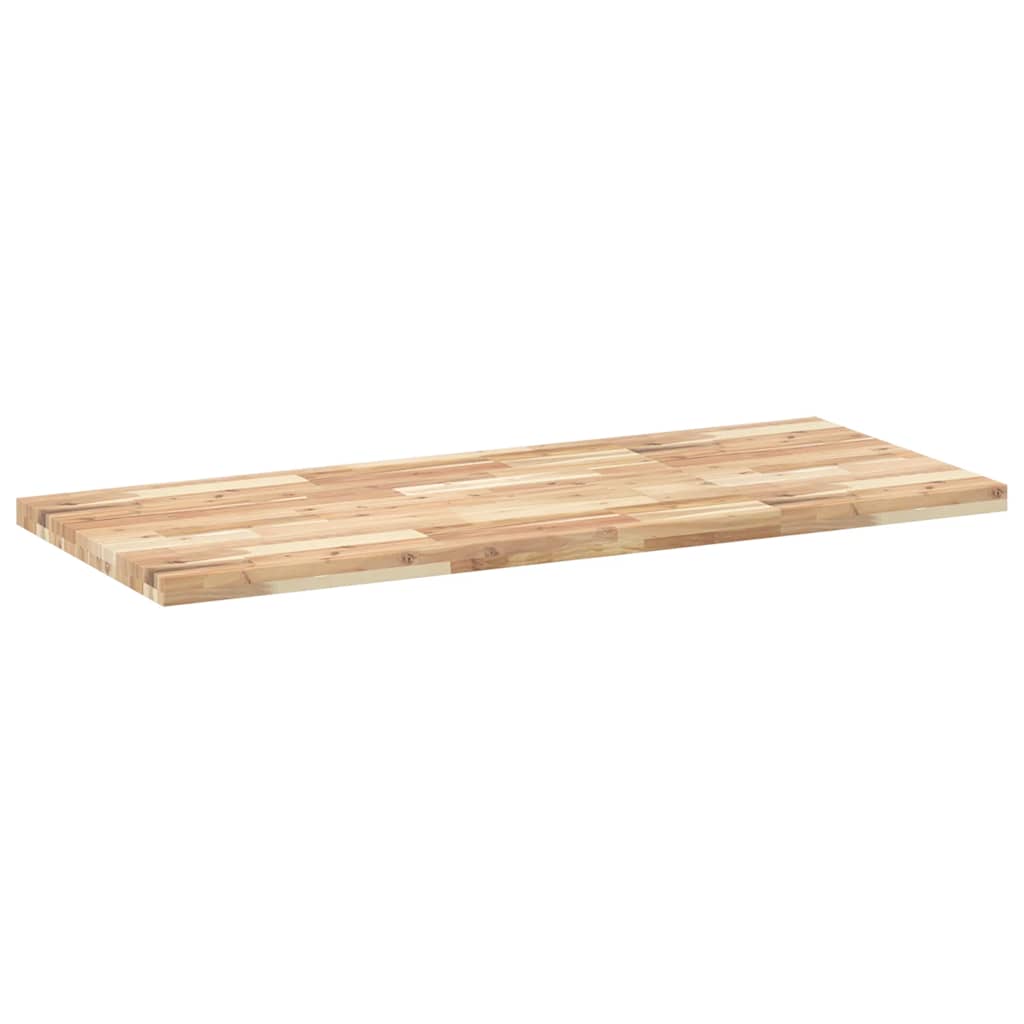 Schreibtischplatte Unbehandelt 60x50x2 cm Massivholz Akazie