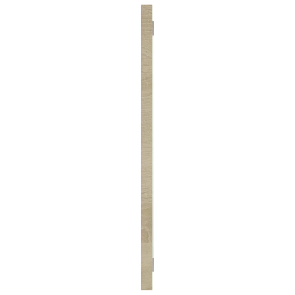 2-tlg. Badmöbel-Set Weiß Holzwerkstoff