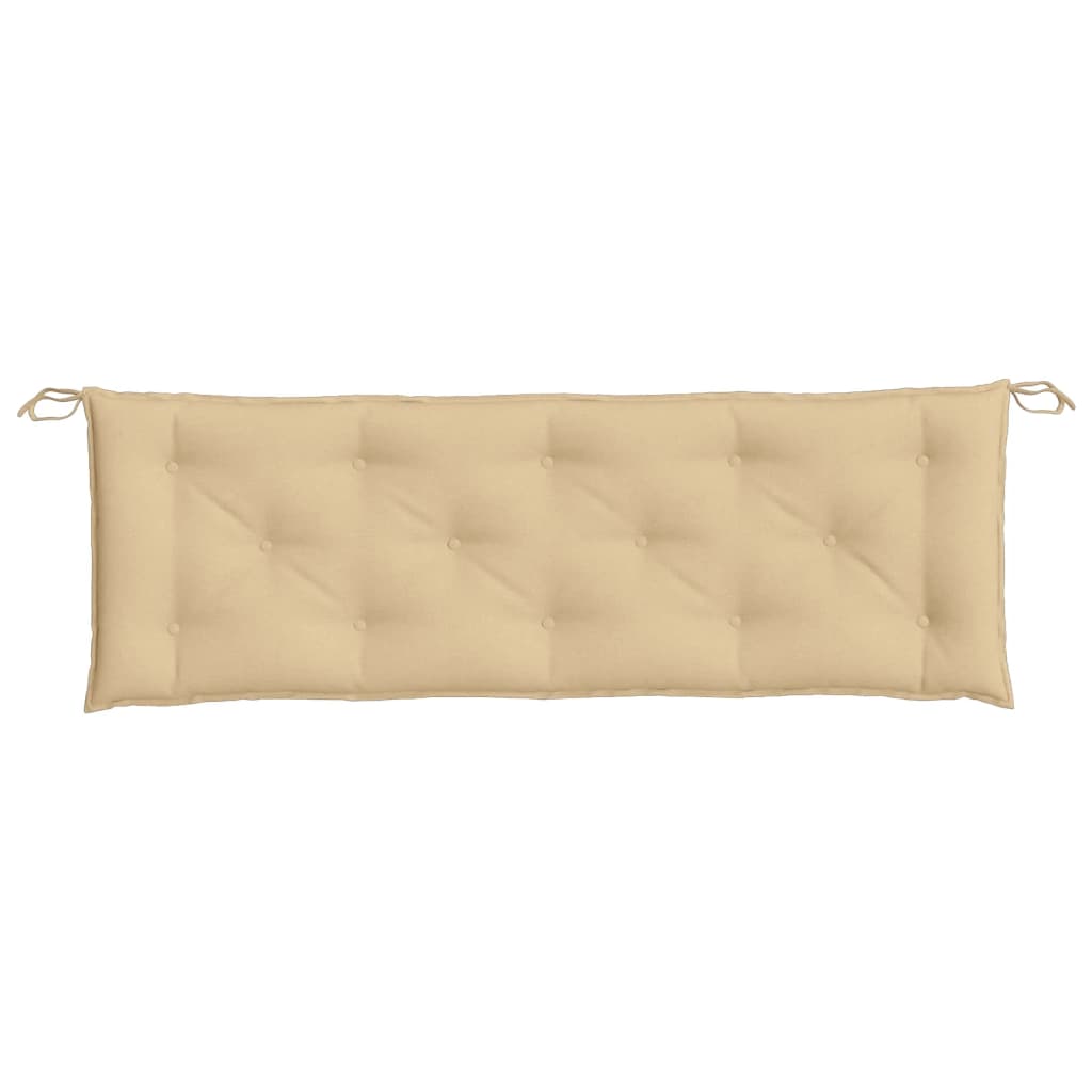 Gartenbank-Auflagen 2 Stk. Melange Anthrazit 100x50x7 cm Stoff