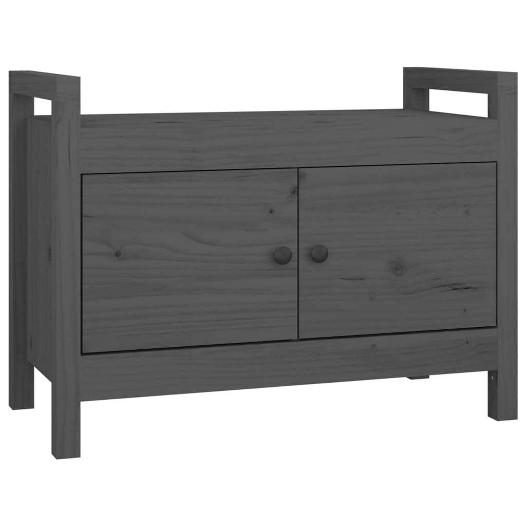 Flurbank 80x40x60 cm Massivholz Kiefer