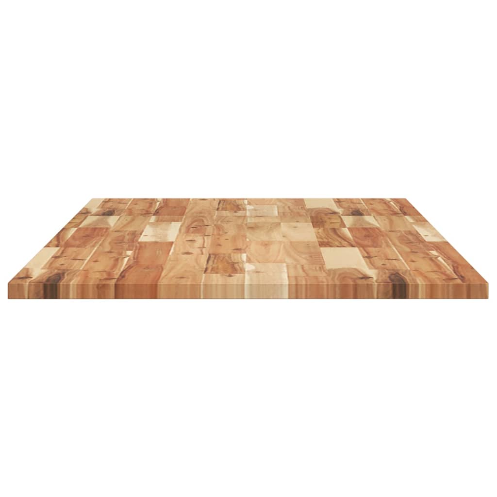 Schreibtischplatte Unbehandelt 60x50x2 cm Massivholz Akazie