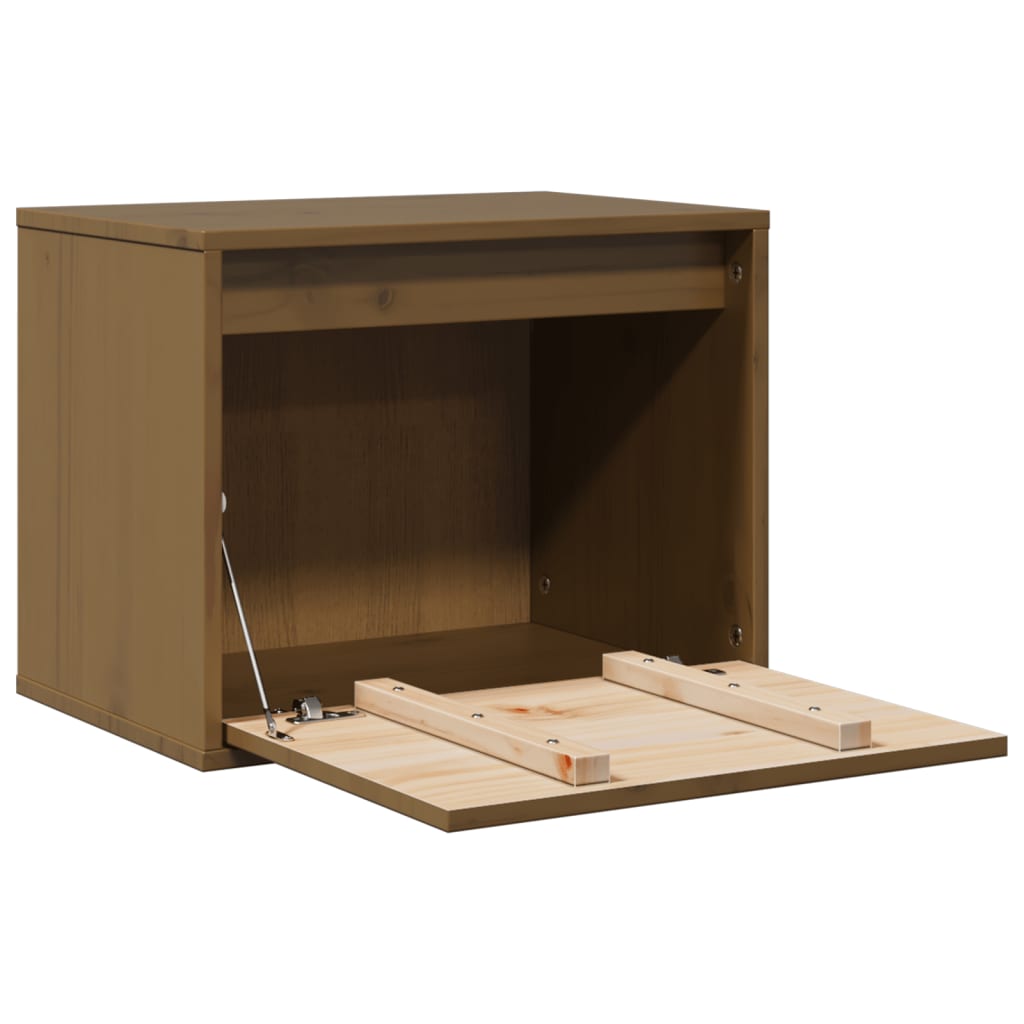 Wandschrank 45x30x35 cm Massivholz Kiefer