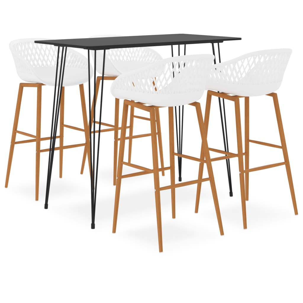 7-tlg. Bar-Set Schwarz