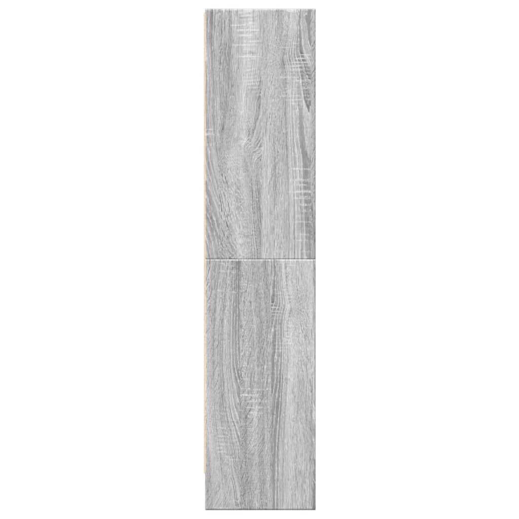 Bücherregal Weiß 40x24x75 cm Holzwerkstoff