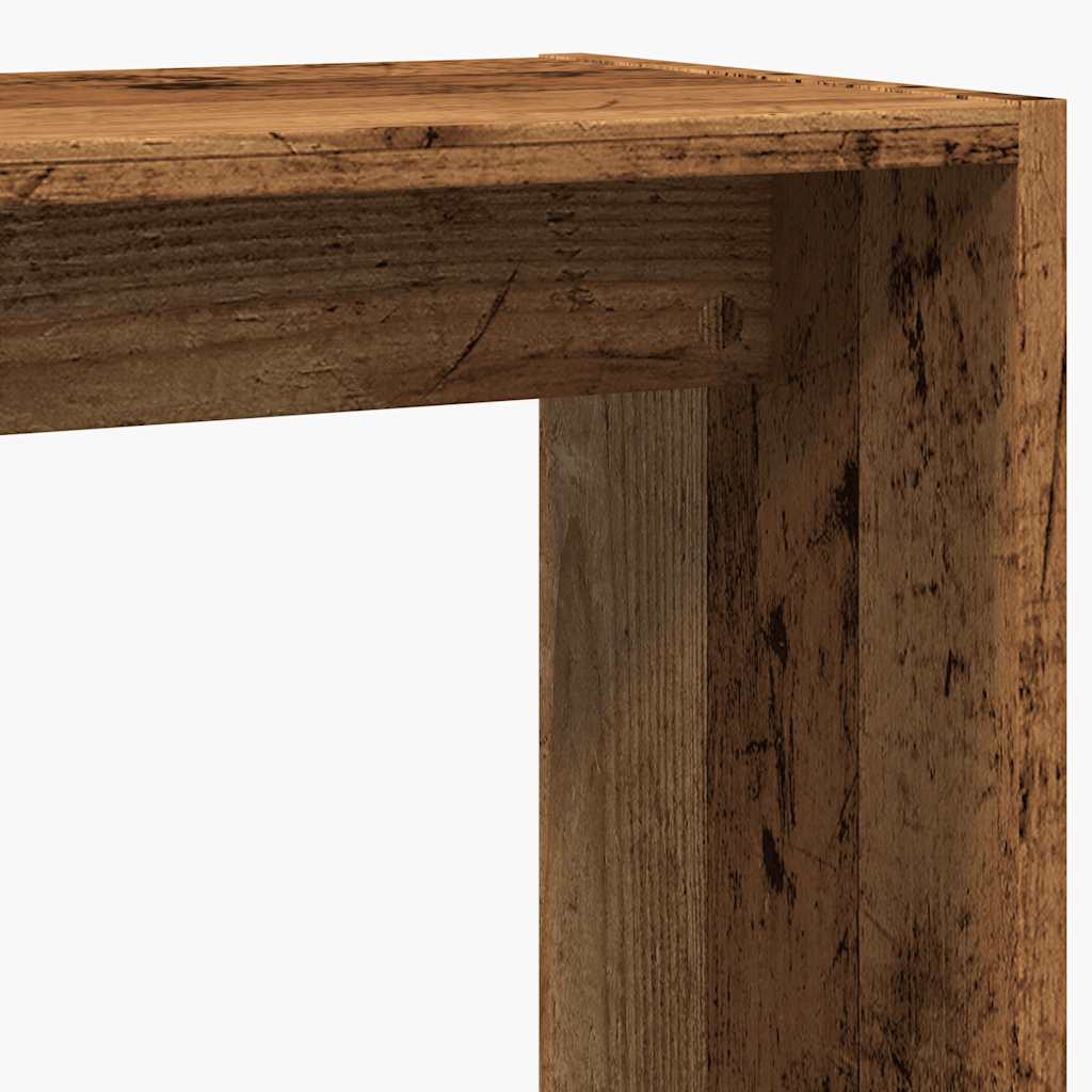 Beistelltisch Weiß 50x26x50 cm Holzwerkstoff