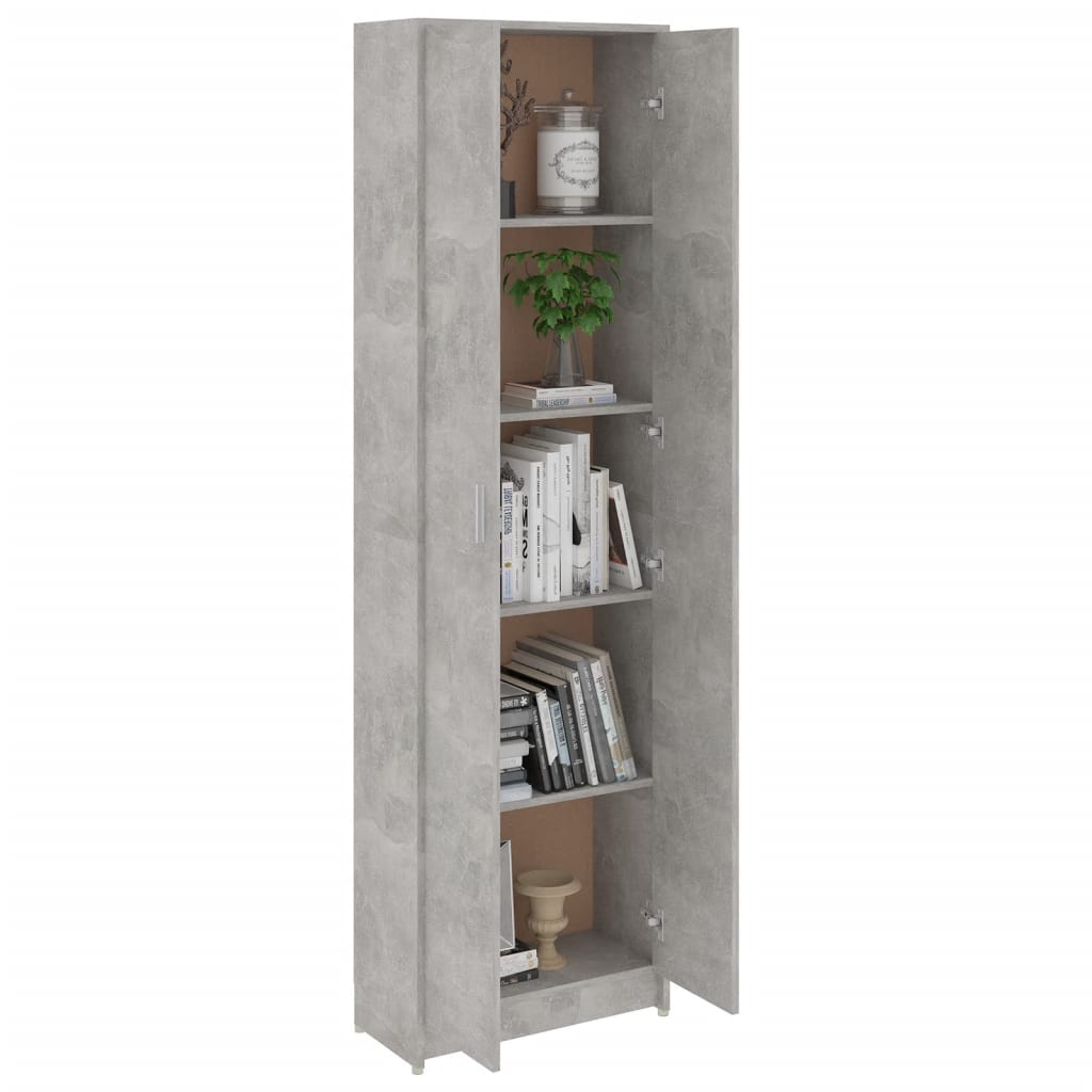 Garderobenschrank Weiß 55x25x189 cm Holzwerkstoff