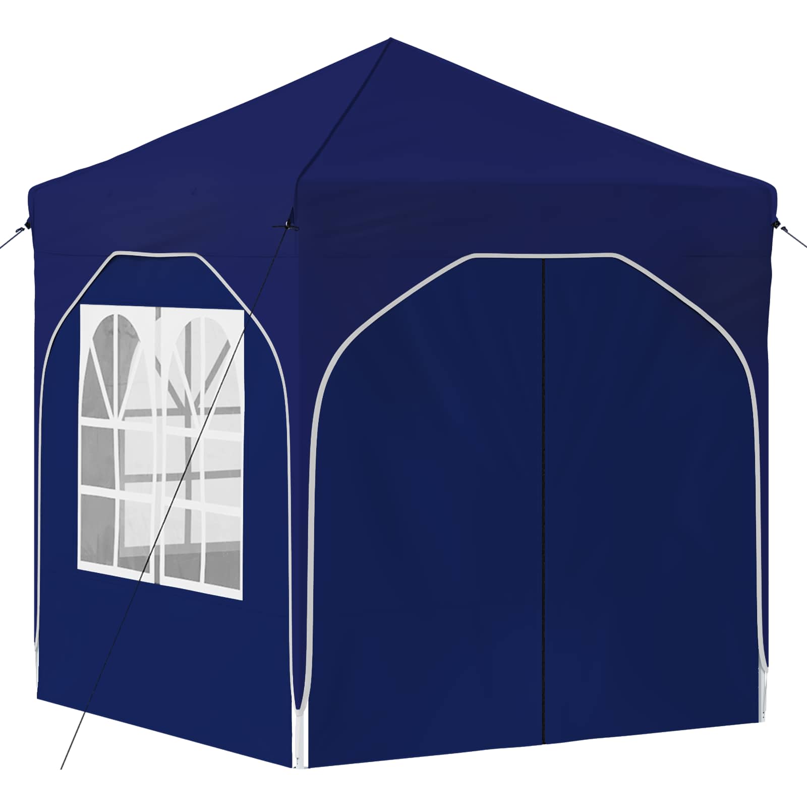Pop-up Partyzelt 194 x 194 x 245 cm Creme
