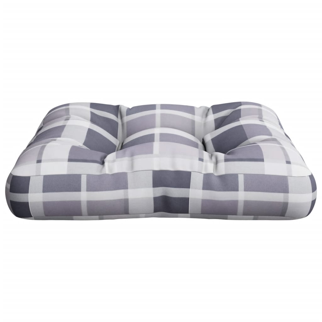 Palettenkissen Blau Weiß Gestreift 58x58x10 cm Oxford-Gewebe