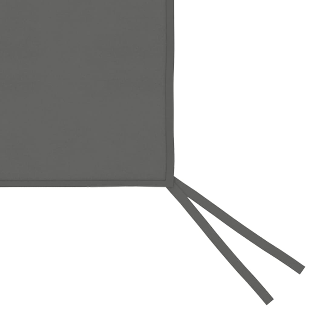 Pavillon-Seitenwand mit Fenstern 6x2 m Creme
