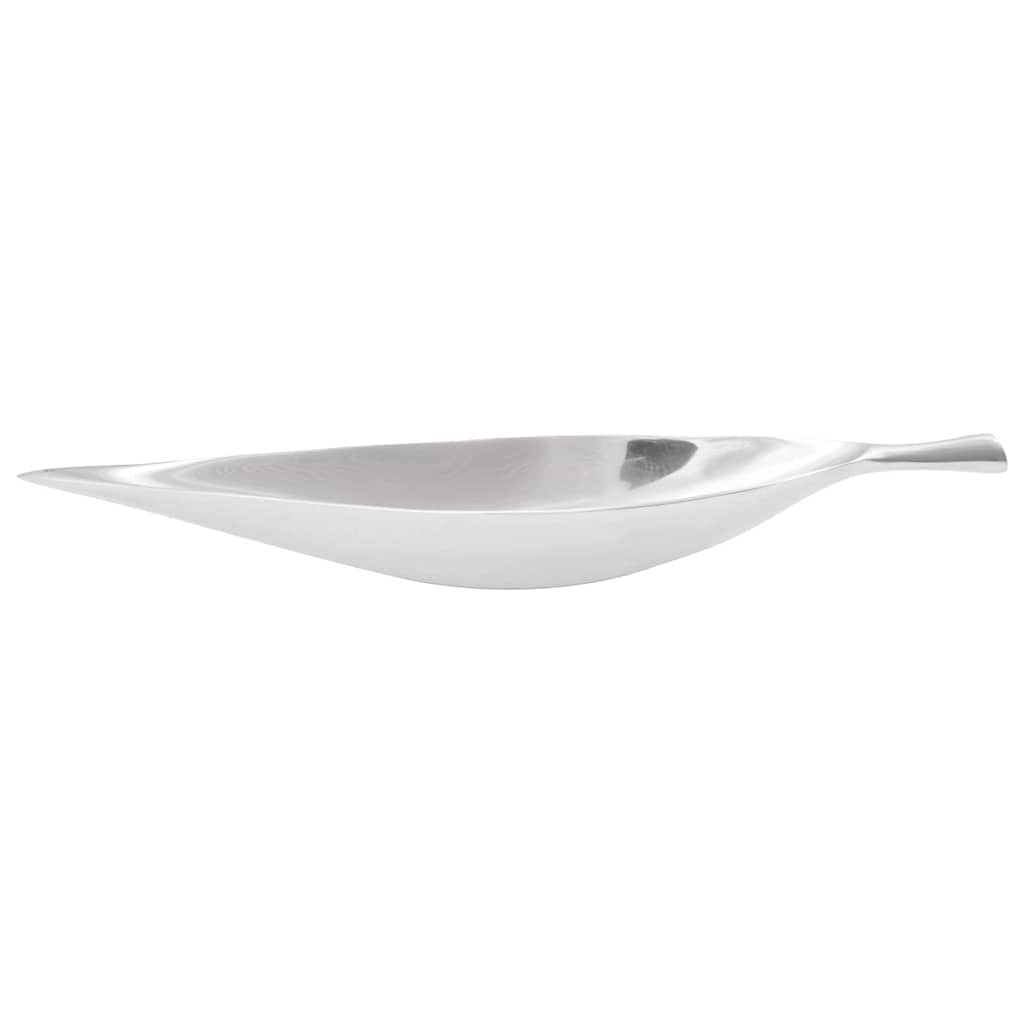 Obstkorb Silber 60 x 15 x 8 cm Aluminium